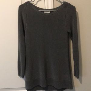 Club Monaco long sleeve see through shirt